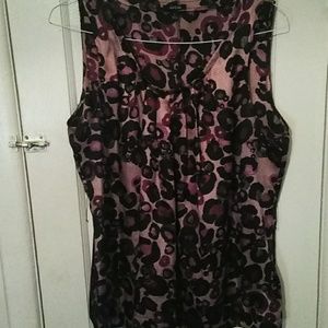 Pretty purple dress top